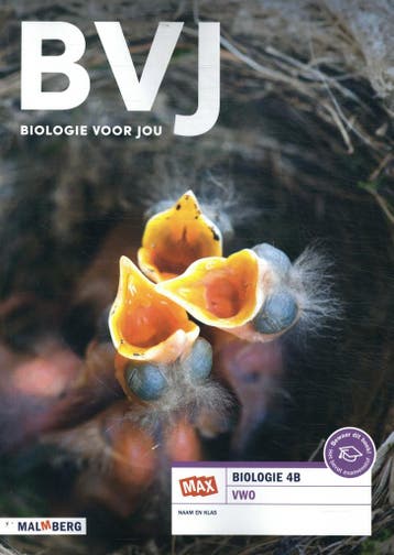 4 vwo / Biologie voor jou MAX / leeropdrachtenboek deel B, Verzenden, Gelezen