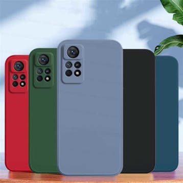 Xiaomi Redmi Note 11 Pro Plus Square Silicone Hoesje -, Verzenden, Nieuw