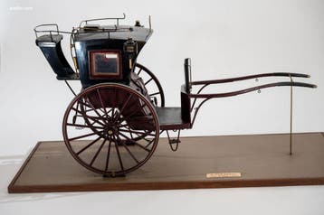 Gedetailleerd schaalmodel Hansom Cab door..., Nieuw