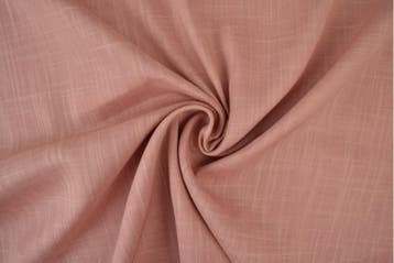10 meter linnen viscose - Oud roze, Hobby en Vrije tijd, Stoffen en Lappen, Verzenden, 120 cm of meer, Roze, Linnen