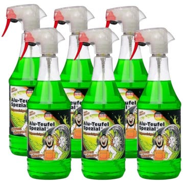 Alu-Duivel Speciaal velgenreiniger – 6 × 1000 ml, Verzenden