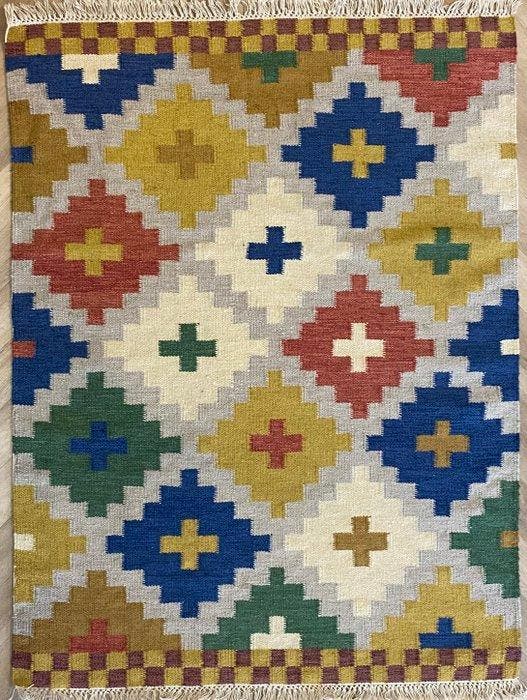 Kelim Modern - Vloerkleed - 191 cm - 146 cm, Antiek en Kunst, Kunst | Designobjecten