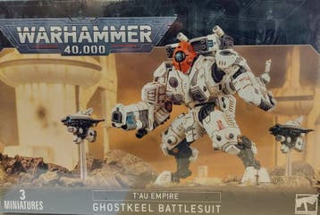 Tau Empire XV95 Ghostkeel Battlesuit (Warhammer Nieuw), Ophalen of Verzenden, Nieuw