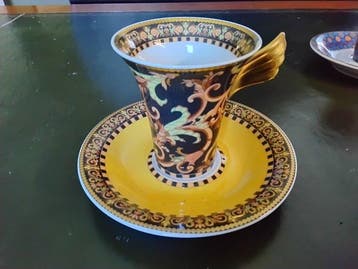 Rosenthal - Versace - Tasse et soucoupe (3) - Porcelaine