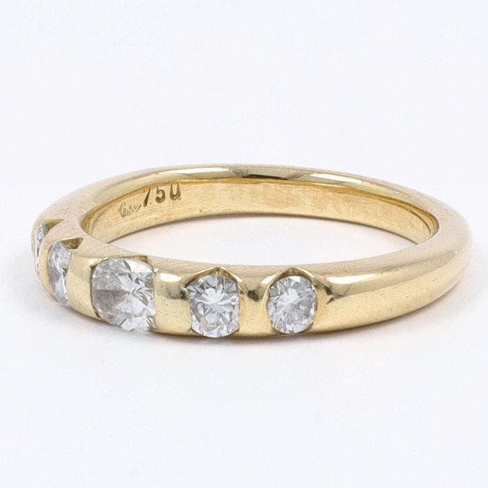 Bague - 18 carats Or jaune Diamant (Naturelle) - Diamant, Bijoux, Sacs & Beauté, Bagues