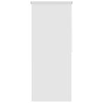 vidaXL Rolgordijn voor douche 80x240 cm wit, Verzenden, Nieuw