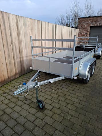 Nieuwe Syma aluminium dubbelas aanhangwagen, Ophalen, Nieuw