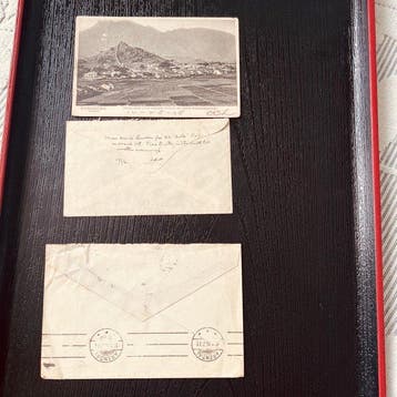 États-Unis 1906/1921 - Trois objets de correspondance, Postzegels en Munten, Gestempeld