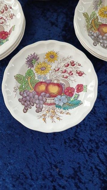 Spode - Tafelservies (12) - Reynolds - Keramiek, Antiek en Kunst