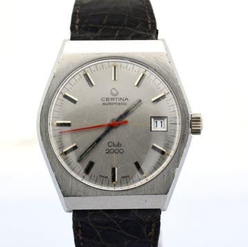 Certina - Club 2000 Swiss Automatic Mens Vintage Watch -, Bijoux, Sacs & Beauté