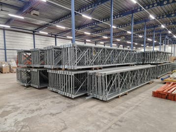 Meta multipal palletstelling gebruikt Staander, Ophalen of Verzenden