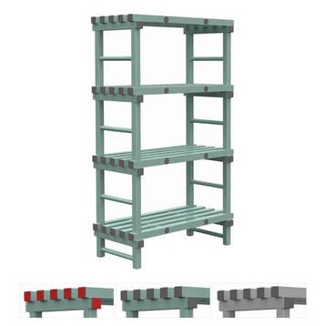 Kunststof rek, HACCP rek, horeca rek, REA rek, stelling, Verzenden, Nieuw, Overige typen