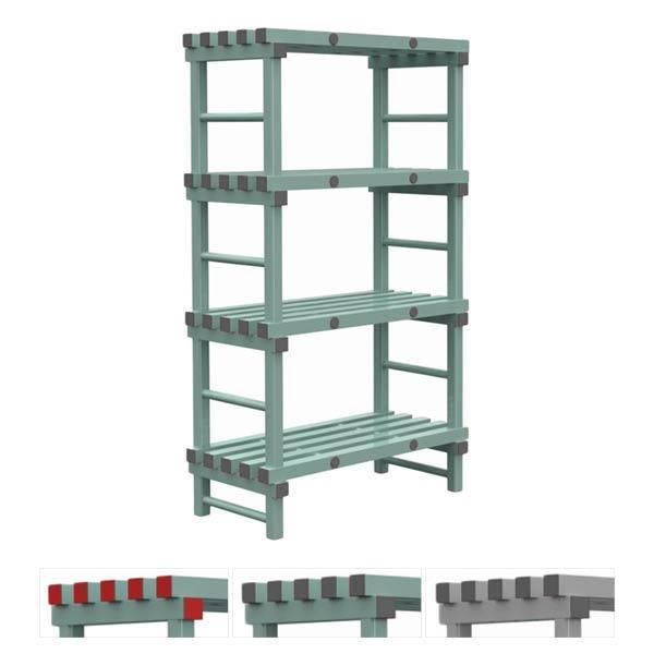 Kunststof rek, HACCP rek, horeca rek, REA rek, stelling, Bricolage & Construction, Échafaudages, Envoi