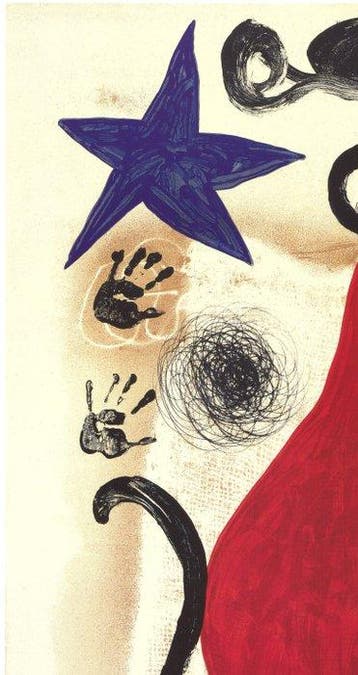 Joan Miro (1893-1983) - La Grande écaillère