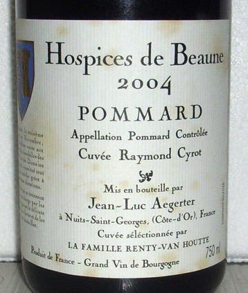 2004 Hospices de Beaune Cuvée Raymond Cyrot - Pommard - 2