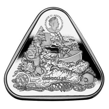 Australië. 1 Dollar 2020 1 oz $1 AUD Australian Silver