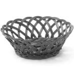 Brood-/Fruitmand | Kunststof | Zwart | 200x200x65(h)mm, Verzenden, Nieuw in verpakking