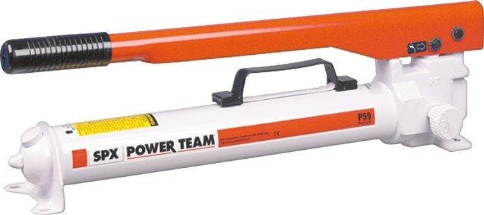 Pompe à main hydraulique à deux étages 10,9/2,6 cm3/course, Doe-het-zelf en Bouw, Ventilatie en Afzuiging, Verzenden