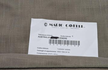 Tendaggio Couture Mario Cavelli Australia – Tortora Greige