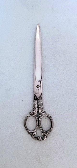 Exceptional Large Size - Schaar - .925 zilver, Antiek en Kunst