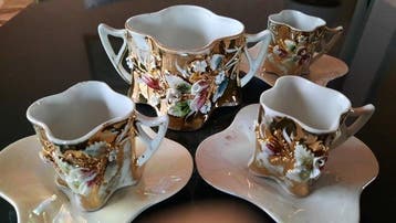 Graff von Henneberg, Ilmenau 1777 - Koffieservies (7) - 22