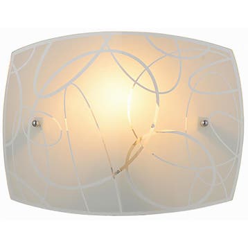 LED Wandlamp Trion Spirilo - Mat Wit Aluminium, E27 Fitting,, Verzenden, Nieuw