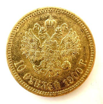 Rusland. Nicholas II. 10 Roubles 1900