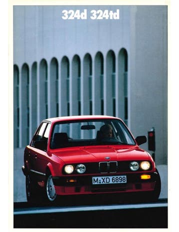 1989 BMW 3 SERIE DIESEL BROCHURE NEDERLANDS, Boeken, Nieuw