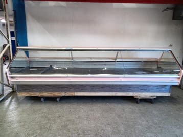 KMI Koeltoonbank met plaatkoeling – B382 x D140 x H121 cm –, Nieuw