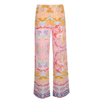 Princess goes Hollywood • roze zijden paisley broek • 36, Princess goes Hollywood, Verzenden, Nieuw, Roze