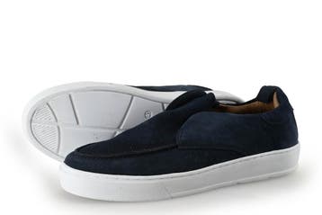 Manfield Loafers in maat 41 Blauw, Verzenden, Loafers