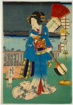 Utagawa Kunisada II – Hedendaagse modieuze schoonheid: Koden