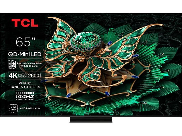 Tcl -  Ultra Hd 4k Mini-led-tv 65 Inch 2025 - Zwart, Audio, Tv en Foto, Televisies, 100 cm of meer, 100 cm of meer, Nieuw, Overige merken