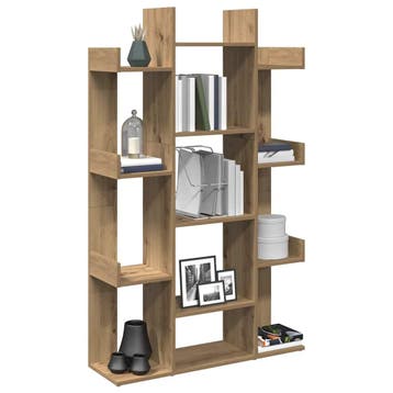 vidaXL Boekenkast 86x25,5x140 cm bewerkt hout artisanaal, Verzenden, Nieuw