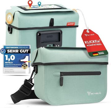 2dekans | MIVELO - Stuurstas Klickfix Compatibel - 100%, Vélos & Vélomoteurs, Ophalen of Verzenden