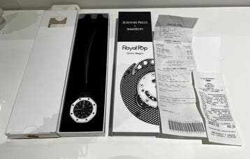 Swatch Royal Pop - Swatch × Audemars Piguet OCHO NEGRO -, Nieuw