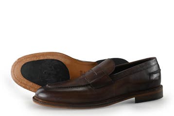 Manfield Loafers in maat 42 Bruin, Kleding | Heren, Schoenen, Loafers, Manfield, Bruin, Verzenden