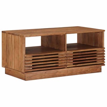 vidaXL Handgemaakte Salontafel Teakbruin 85 x 45,5 x 40 cm, Verzenden, Nieuw