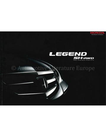 2007 HONDA LEGEND SH-AWD BROCHURE FRANS, Livres, Autos | Brochures & Magazines