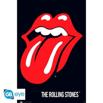 The Rolling Stones Lips Poster 91.5 x 61 cm, Collections, Musique, Artistes & Célébrités, Ophalen of Verzenden