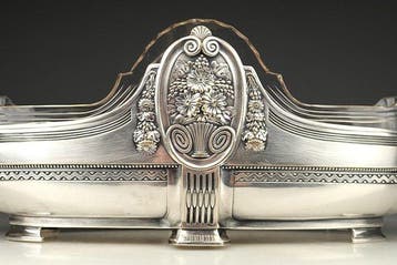 Orivit - Jardinière - Plaqué(e) argent