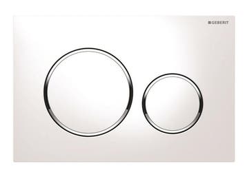 Geberit bedieningsplaat Sigma-20 Type: 115.882.JT.1  Mat-Wit, Ophalen of Verzenden