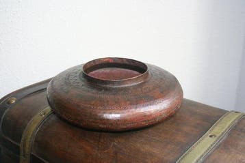 pot à eau - cuivre martelé - Népal/Inde - Début du XXe