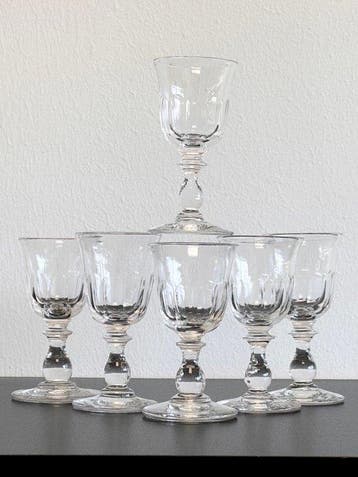 Baccarat, Liqueur - Drinkglas (6) - tulp - Kristal -