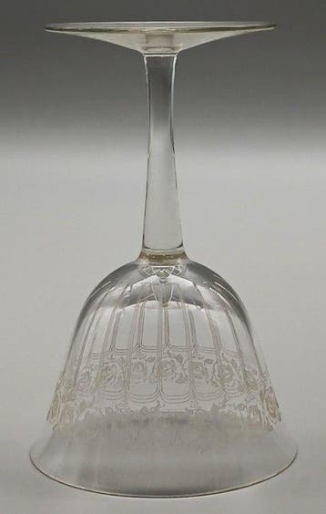 H.C.FRY - Drinkservies (9) - Kristal