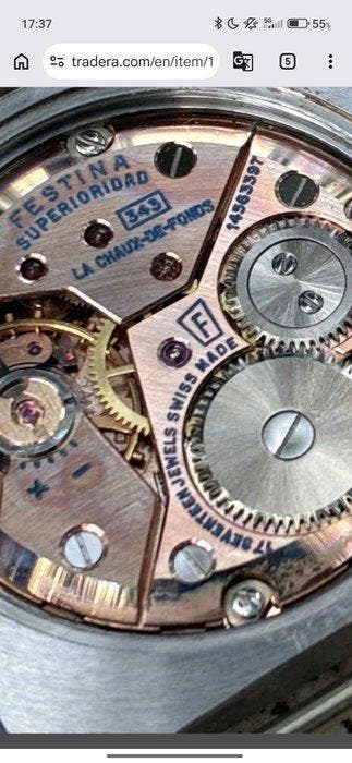 Festina - Vintage. Superioridad Tank - Cal. FHF 343. -, Nieuw