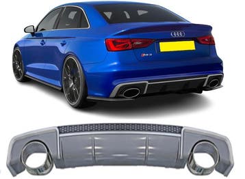 Carnamics Diffuser | Audi A3 Limousine 13-16 4-d | OEM-Style, Verzenden