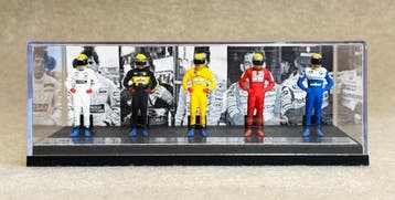 LCD Models 1:43 - Modelauto - Ayton Senna - 1984-1994