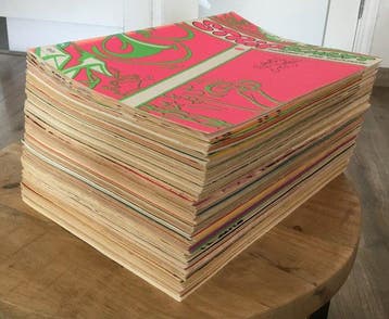 Stripschrift - 140 magazines - 1969/1985, Boeken