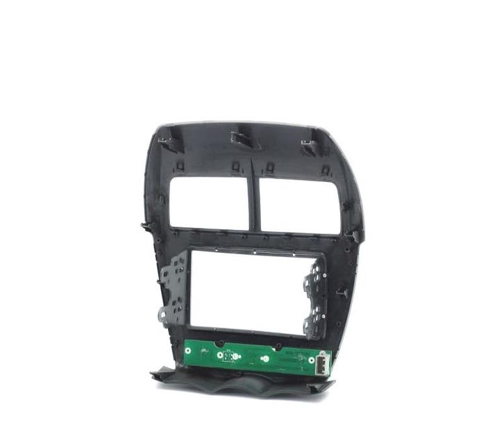 FACADE AUTORADIO AVEC PCB 2-DIN POUR CITROEN C4 MITSUBISHI A, Auto diversen, Autoradio's, Verzenden